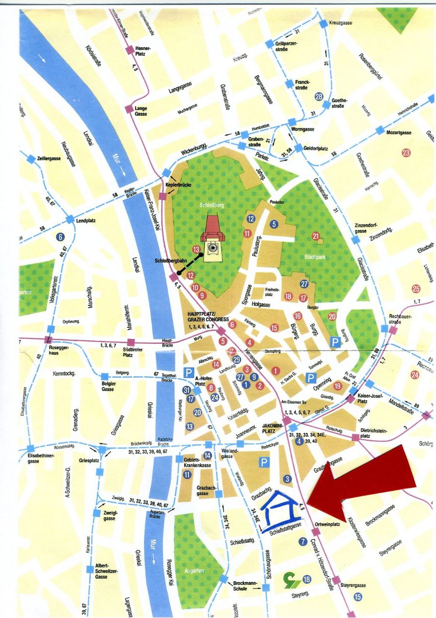 Kontaktadresse und Lageplan - Jugendsporthäuser Steiermark - Land