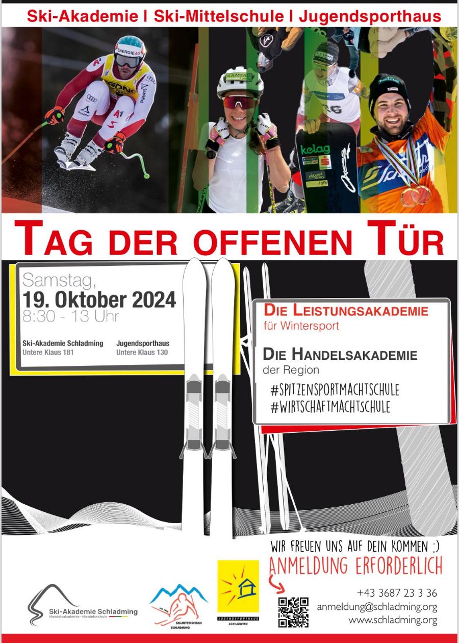 Flyer vom Tag der offenen Tür 2024